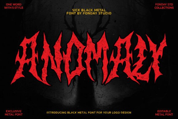 Anomaly Font: Channeling Chaos into Your Design