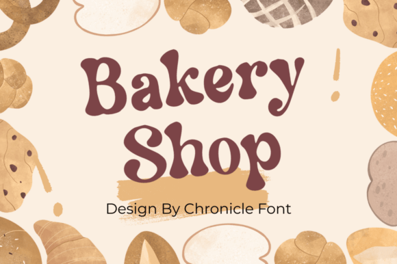 Bakery Shop Font: Vintage Charm for Modern Design
