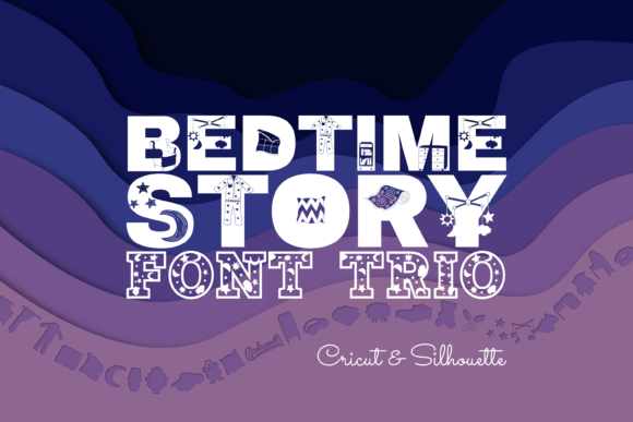 Bedtime Story Font Trio: A Complete Creative Toolkit