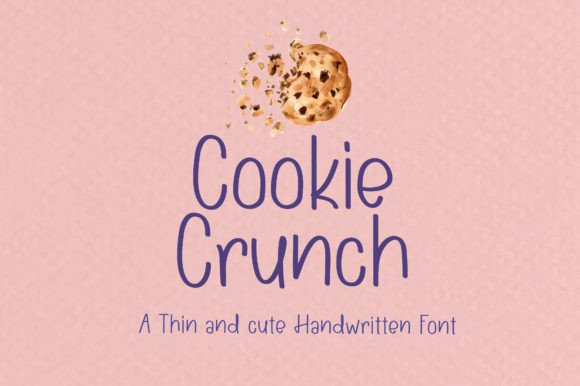 Cookie Crunch Font: A Fresh Take on Digital Handwriting