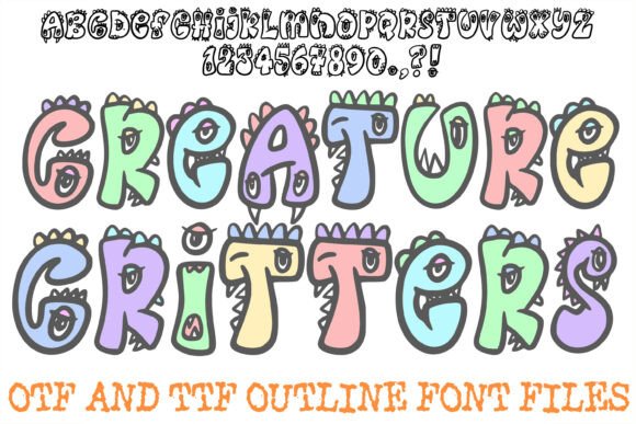 Creature Critters Font: A Typeface with Personality