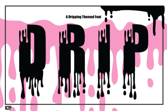 Dripx Font: A Bold Statement for Modern Designers