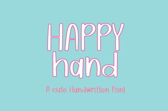 Happy Hand Font: A Clean Handwritten Style for Modern Projects