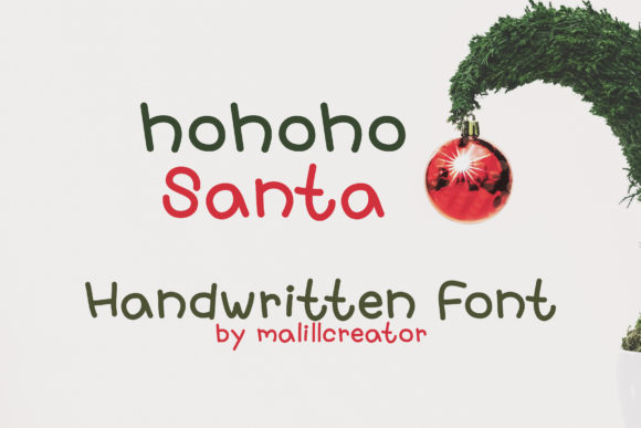 Hohoho Santa Font: Your Secret for Authentic, Handmade Charm