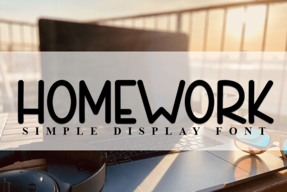 Homework Font: Your New Favorite Handwritten Typeface
