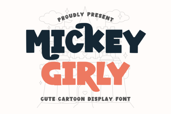 Mickey Girly Regular Font: A Playful Choice for Creative Projects