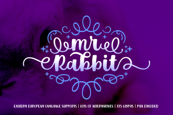 Mr. Rabbit Font: A Festive Typeface for Bold Designs