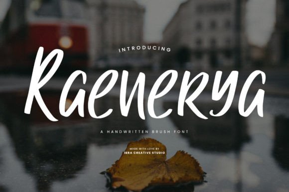 Raenerya Font: The Handwritten Brush Typeface for Authentic Brands