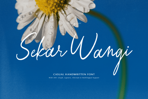 Sekar Wangi Font: Adding a Touch of Handwritten Elegance