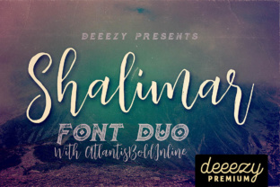 Shalimar Font Duo: A Vintage Vibe for Modern Projects