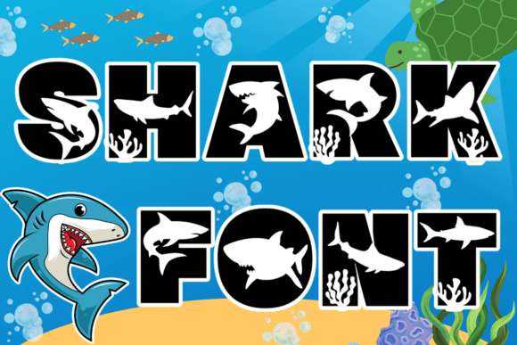Shark Font: A Guide to This Bold Decorative Typeface