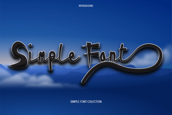 Simple Font: Adding Kung-Fu Flair to Your Typography