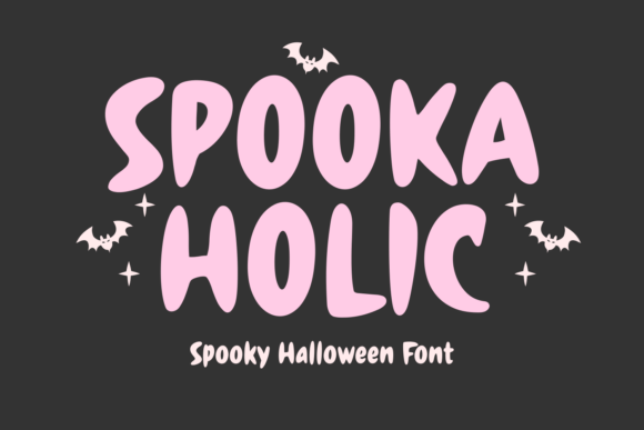Spooka Holic Font by Dreamink 7ntypes: A Designer's Halloween Asset